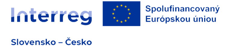 Interreg - spolufinancovaný Európskou úniou Interreg - spolufinancovaný Európskou úniou